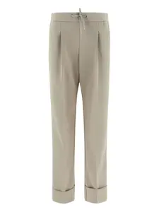 Брюки с кулиской Herno, нейтральный