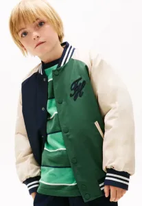 Куртка-Бомбер свободного кроя с вышивкой логотипа Tommy Hilfiger, Dark Night Navy