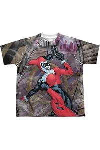 Футболка с коротким рукавом для подростков "Batman Roller Coaster Of Love" Gildan, белый