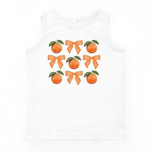 Coquette oranges chart молодежный топ The Juniper Shop, White