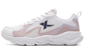 Кроссовки женские с низким верхом бежевые/розовые Xtep