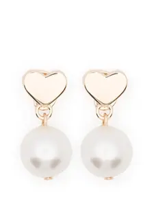 Серьги в форме сердца Maje, золотой