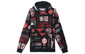 Jordan Свитшот Essentials мужской Black/Campus Red