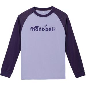 Футболка для детей с круглым вырезом MONTBELL, lavender/lv