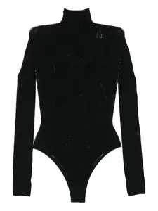 Боди с длинными рукавами Les Filles D'Eva, черный