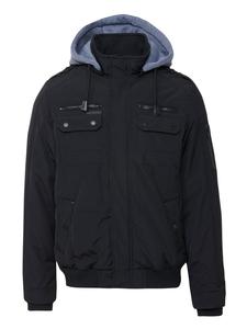 Стеганая куртка ЧЕРНОГО цвета KOROSHI