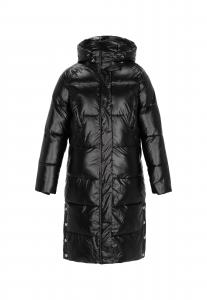 MYMO Зимнее пальто в черном цвете