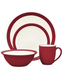 Набор посуды Colorwave Curve из 4 предметов Noritake, Raspberry