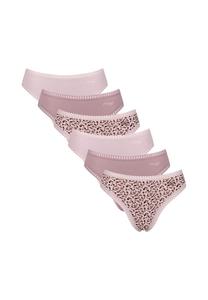 Трусы 6 шт. в упаковке - go crush высокие брюки c6p стрейч хлопок Sloggi, розовый