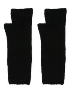 Перчатки-митенки Isabel Benenato, черный