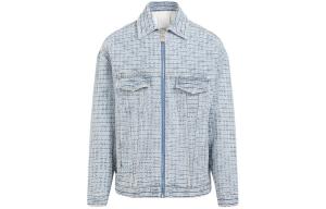 4G Тисненая Джинсовая Куртка Givenchy, Синяя