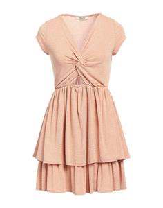 Мини-платье No, бледно-розовый