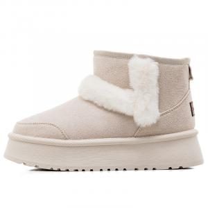 HUANQIU Термические короткие снегоступы с эффектом увеличения роста для женщин, цвет beige