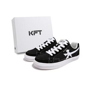 Низкие кроссовки для скейтбординга унисекс KFT, Black