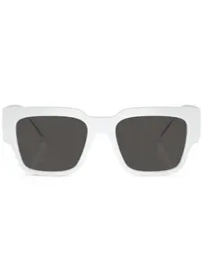 Солнцезащитные очки в квадратной оправе с логотипом Dolce & Gabbana Eyewear, белый