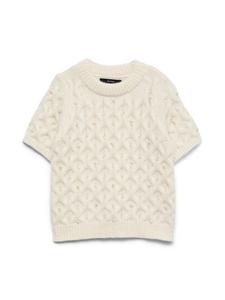 VERO MODA Свитер 'VMCatania' в белом цвете