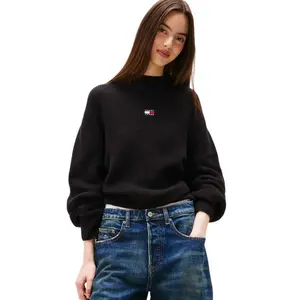 Свитер Tommy Jeans DW0DW21676, черный