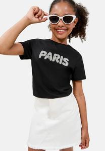 Футболка Lipsy EMBELLISHED PARIS , Black