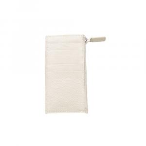 Белый кожаный мужской кошелек CERRUTI 1881