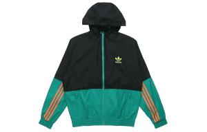 Мужская куртка Adidas Originals, цвет Black/Green