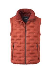 Спортивный стеганый жилет с карманами на молнии PERRY Redpoint, цвет Terra Nova