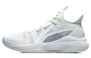 Баскетбольные кроссовки Combat Low для мужчин с низким верхом, белые/серые Lining