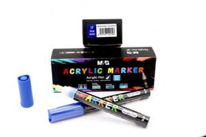 Набор Синих Акриловых Маркеров 17 Inna marka