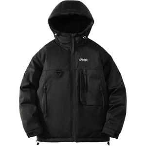 Стеганая куртка мужская Jeep, цвет Ivory White