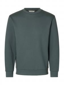 SELECTED Свитшот в темно-зеленом цвете