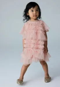 Платье для молодежи стандартного кроя с оборками Smallsaints, Light Pink