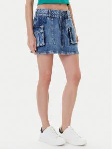 Джинсовая юбка regular fit W5YD0L D5R01 Guess, синий