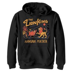 Флисовая толстовка с ярким текстом и графическим рисунком Disney's The Lion King для мальчиков 8–20 Hakuna Matata Disney