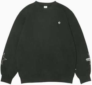 Мужская толстовка Converse Star PT Sweat Crew Top, черный