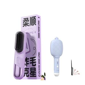 Щипцы для завивки / Утюжки для выпрямления волос MINGHUANG, фиолетовый