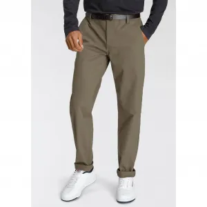 Брюки-чиносы Bruno Banani (комплект, со съемным поясом), хаки