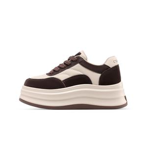 C°BANNER Женские устойчивые к износу низкие скейтерские туфли коричневые, цвет Brown