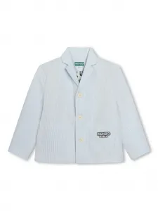 Блейзер в полоску Kenzo Kids, синий