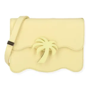 Женская желтая сумочка Palm Angels