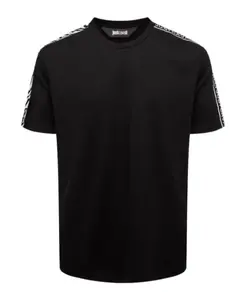 Черная футболка с коротким рукавом 74obh6r9j0001899 Just Cavalli, черный