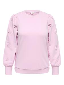 Толстовка ONLY Carmakoma CARFEMME, розовый