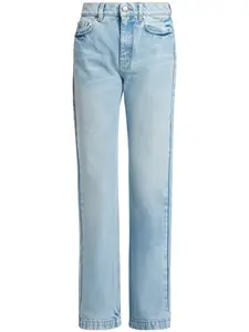 Прямые джинсы с нашивкой STELLA MCCARTNEY, синий