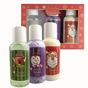 Accentra, Набор для ванны «Зимние фрукты» в подарочной коробке, 3 предмета.