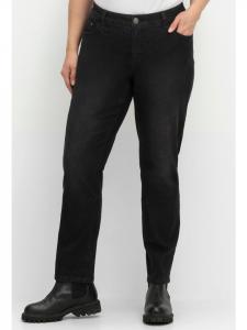 Джинсы sheego, черный деним