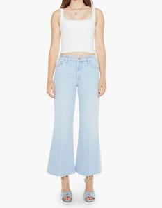 Ковбойские брюки с заниженной талией и потертостями на щиколотках в стиле Кавабунга Mother, Cowabunga