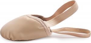 Танцевальные туфли с кожаными полустельками Stelle, женские туфли для лирического танца и пируэтов, танцевальные туфли для вращений (для девочек/мальчиков/мужчин/взрослых), Sand