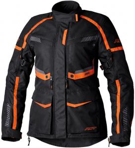 Женская мотоциклетная текстильная куртка RST maverick evo, Black/Orange
