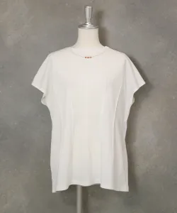 Французская футболка с вышивкой в виде ожерелья Studio Picone, цвет White(090)