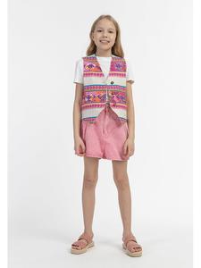 IZIA Жилет розово-кремового цвета