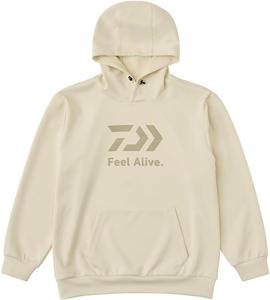 Толстовка с капюшоном Daiwa DANROTECH DE-8925 WL4XL, различные размеры (модель 2025 года), светло-бежевый