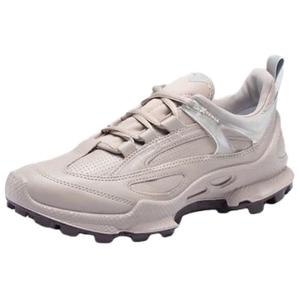 Ecco Женские износостойкие низкие походные кроссовки Biom C Trail, серо-розовые, 803323
